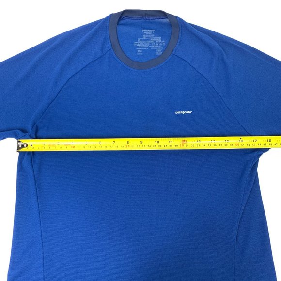 Patagonia Capilene 2 Activewear Blue T Shirt Med - Picture 5 of 8